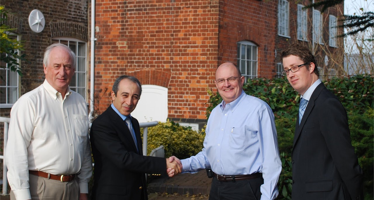 Senior Executives from Renishaw and Schaerer Mayfield NeuroMate